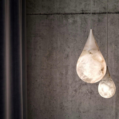 Marble Raindrop Drop light Pendant Light