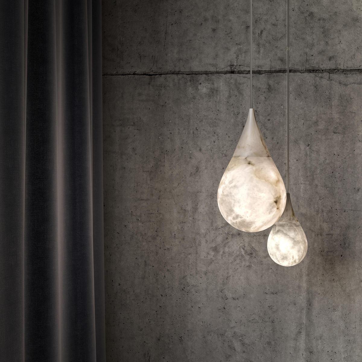 Marble Raindrop Drop light Pendant Light