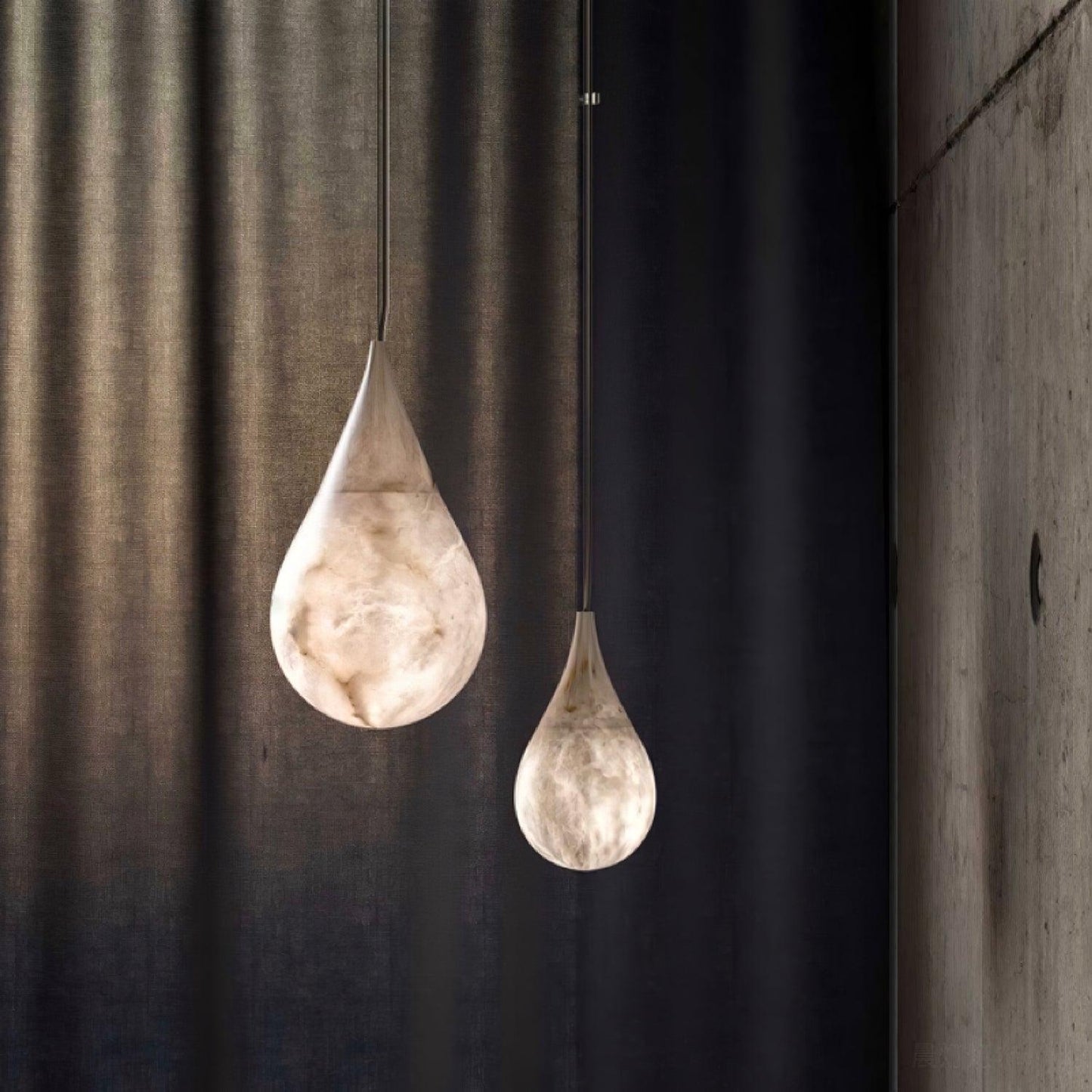 Marble Raindrop Drop light Pendant Light