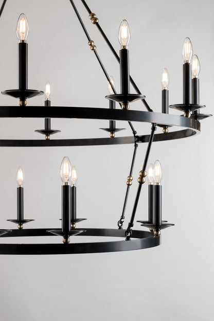 Allendale 36 Light Chandelier AOB