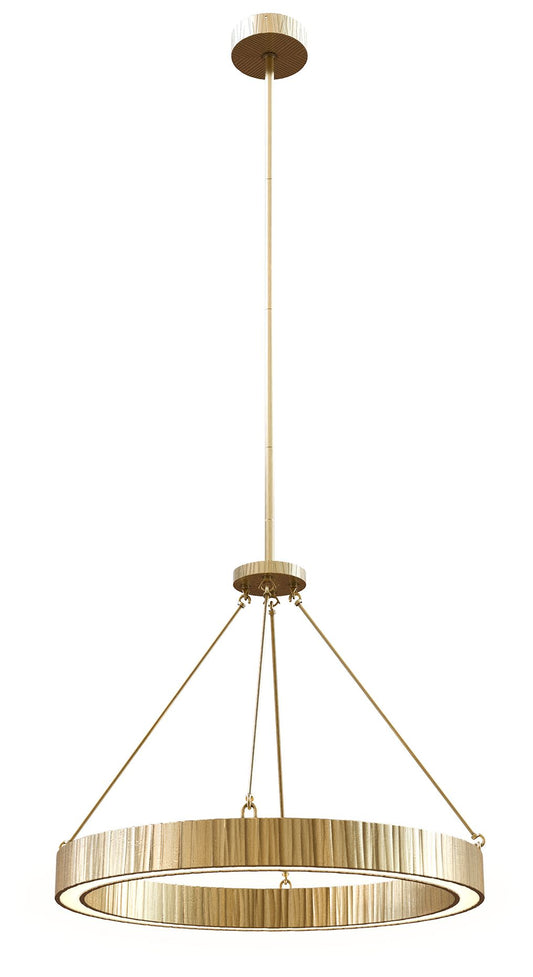 Alora Kensington LED 30-in Vintage Brass Pendant