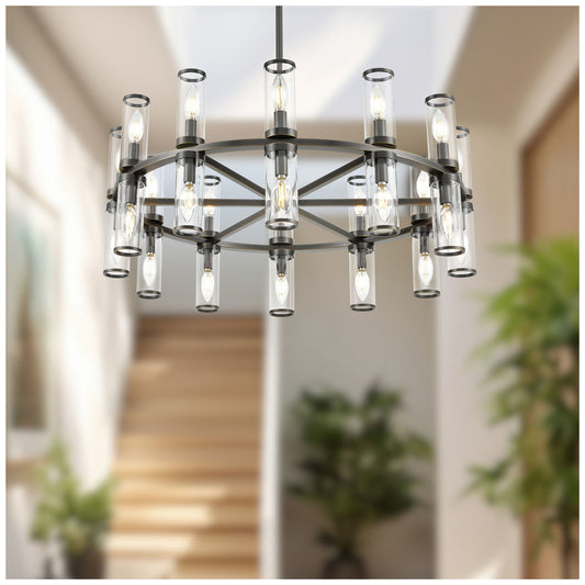 Alora Revolve E12 24 Lights Chandeliers