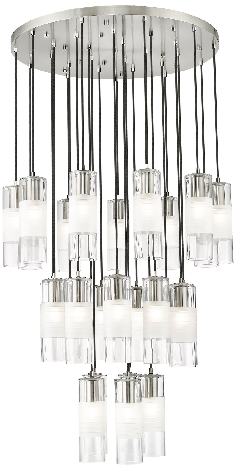 Alton by Z-Lite Brushed Nickel 27 Light Chandelier