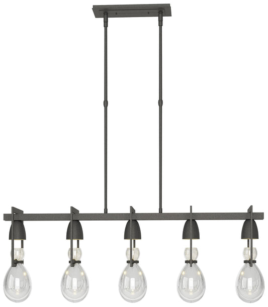 Apothecary 40.5" Wide Natural Iron Pendant