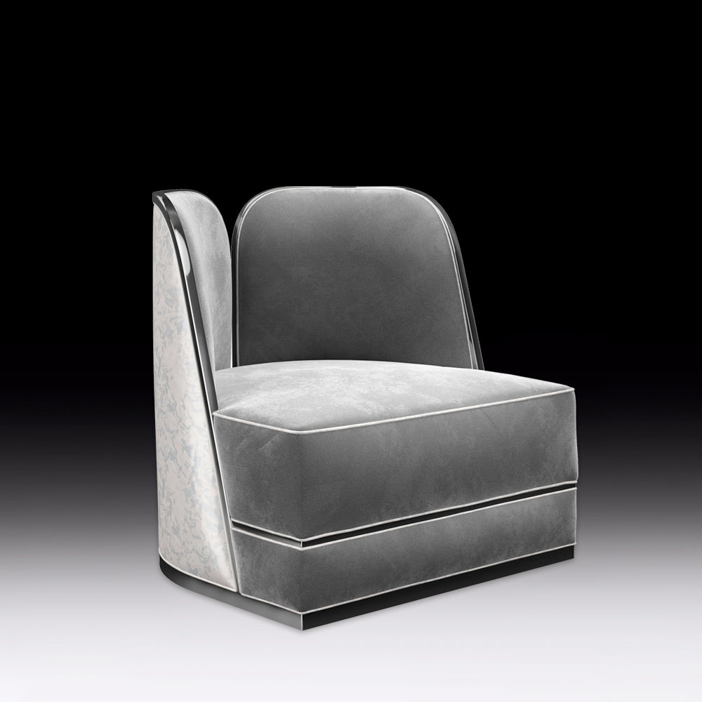 Art Deco Inspired Luxury Designer Armchair