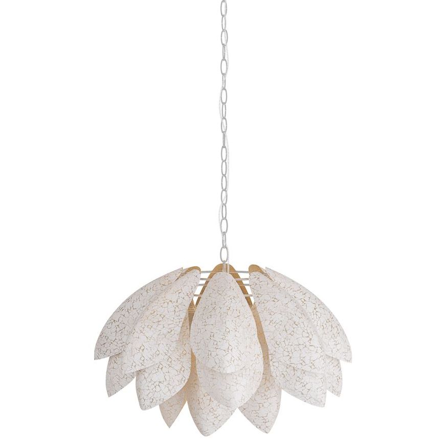 Arteriors Ayana Chandelier Ivory White