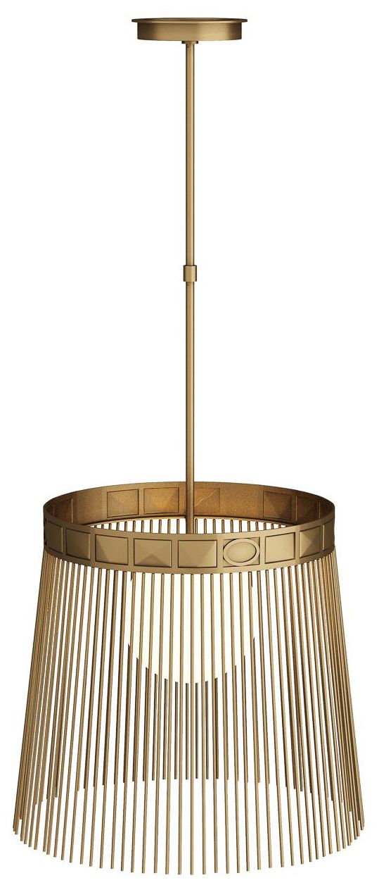 Arteriors Empire Pendant Antique Brass