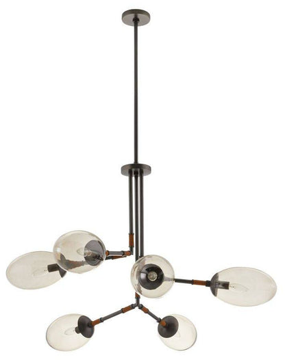 Arteriors  Falcon Chandelier 41" Smoke