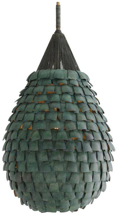 Arteriors  Ferndale Pendant 20" Eucalyptus Stain
