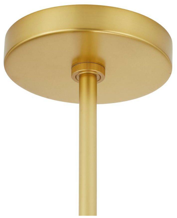 Arteriors  Genesis Chandelier 42" Opal Antique Brass