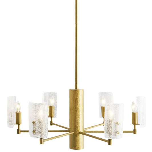 Arteriors Zeki Chandelier Antique Brass