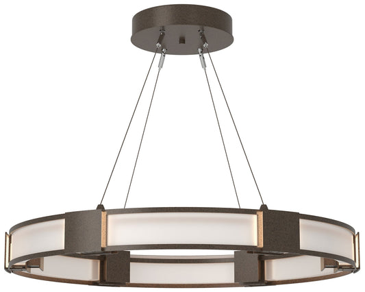 Aura Pendant - Bronze - Frosted