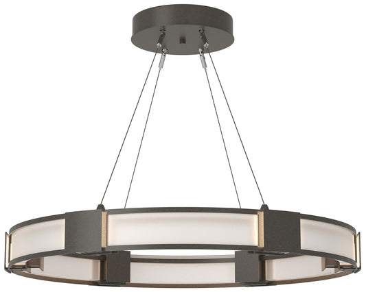 Aura Pendant - Dark Smoke - Frosted