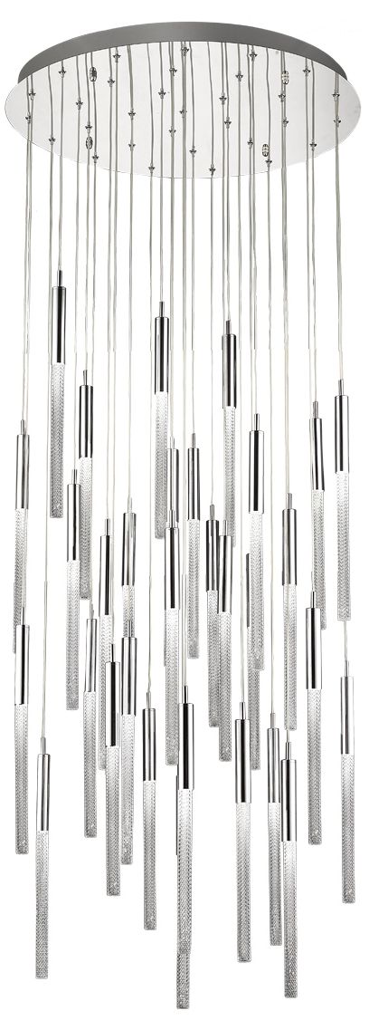 Avenue Lighting Boa Collection Pendant Polished Nickel