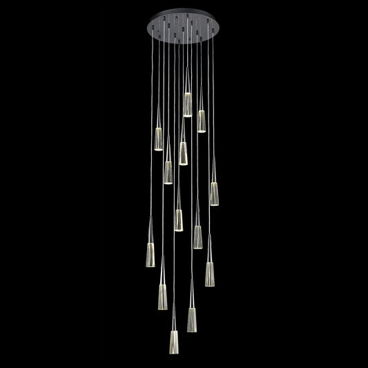 Avenue Lighting Encino Collection Flush Mount Pendants Gun Metal