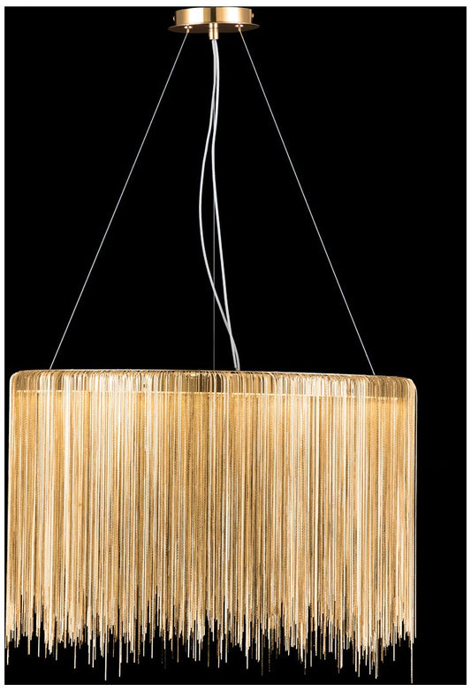 Avenue Lighting Fountain Ave Collection Hanging Chandelier Gold