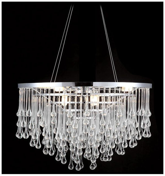 Avenue Lighting Hollywood Blvd. Collection Chandelier Polished Nickel