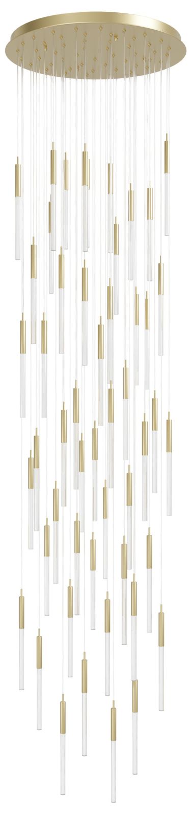 Avenue Lighting Main St. Collection Pendant 158" Brushed Brass