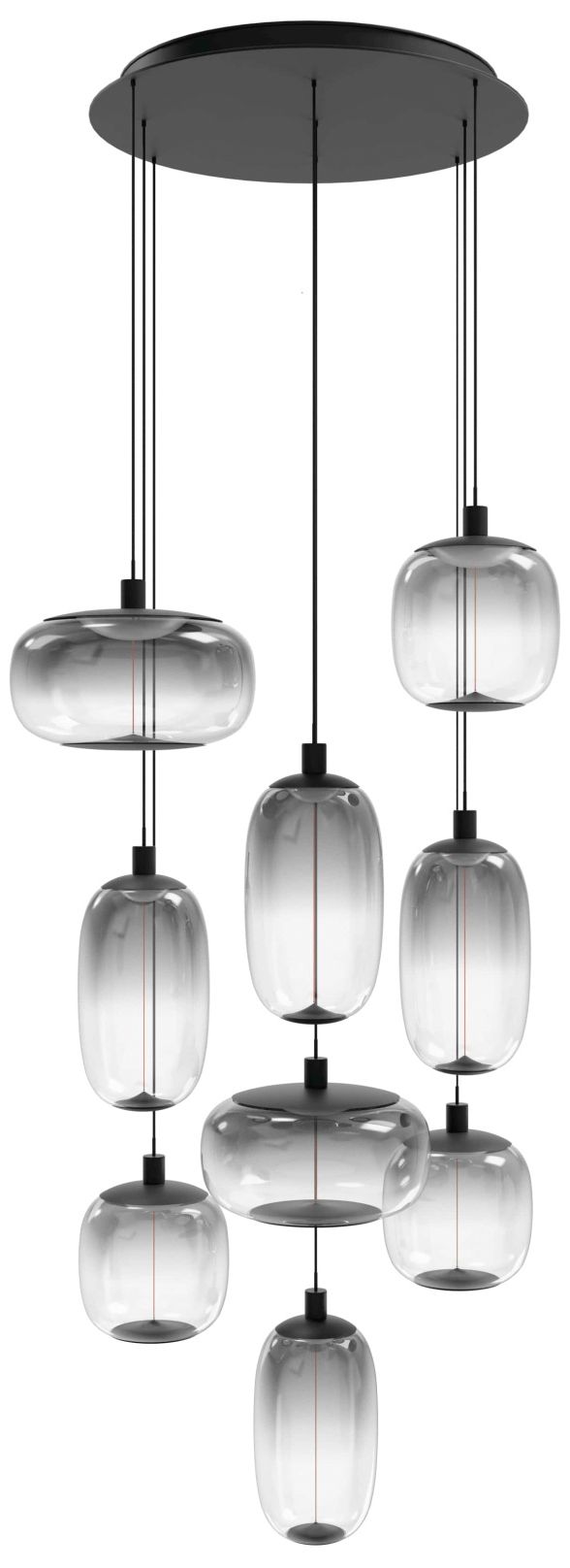 Avenue Lighting Monaco Collection  180" Black