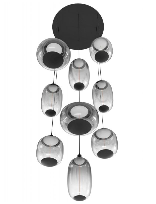 Avenue Lighting Monaco Collection  180" Black