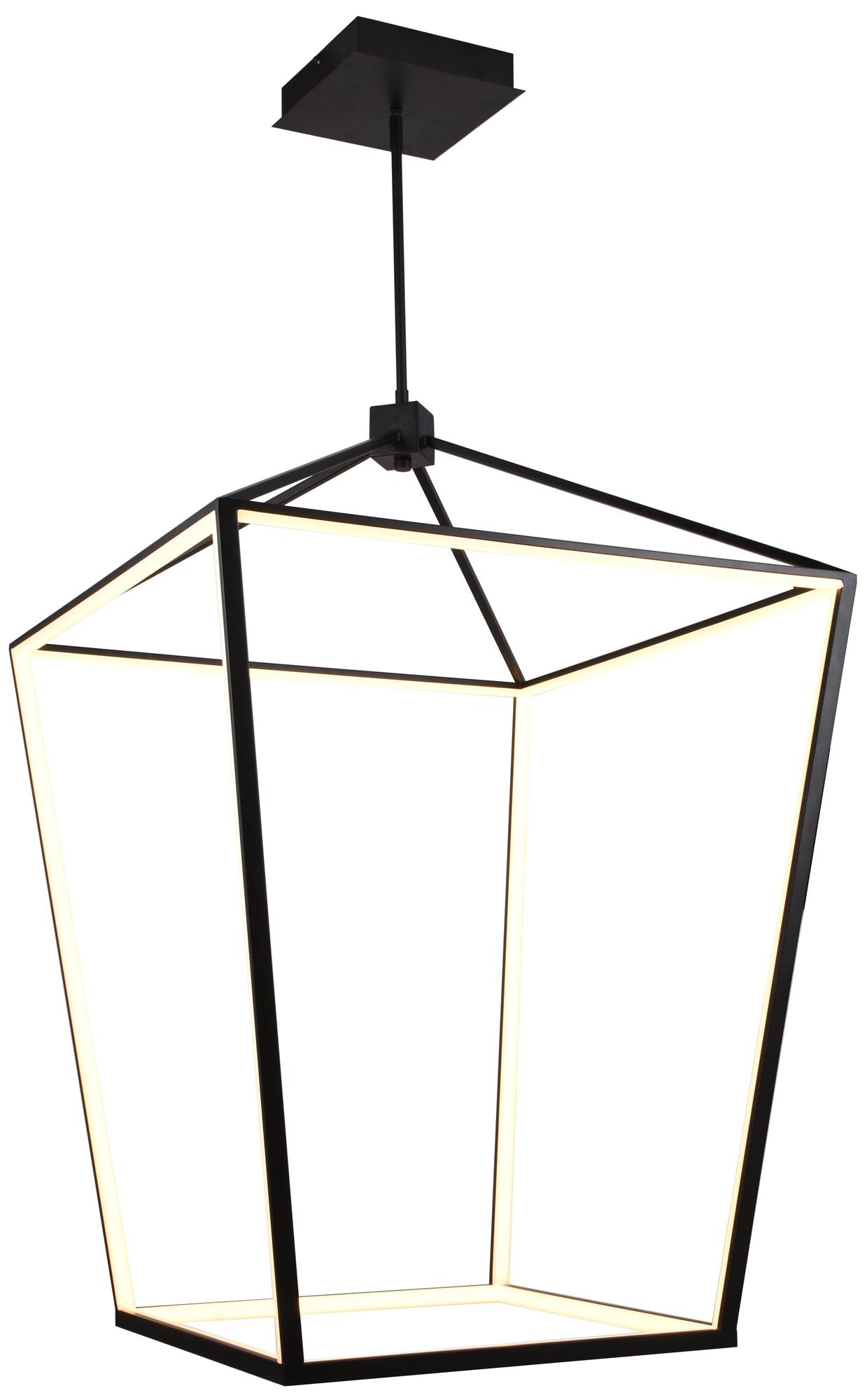 Avenue Lighting Park Ave. Hanging Chandelier 42" Black