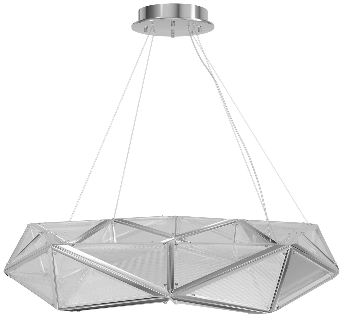 Avenue Lighting Seoul Collection Chandelier  47" Chrome