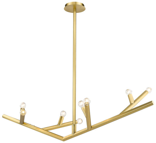 Avenue Lighting The Oaks Collection Linear Fixture Brushed Brass