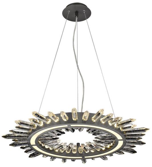 Avenue Lighting The Original Aspen Collection 1 Light Chandelier DarkBronze