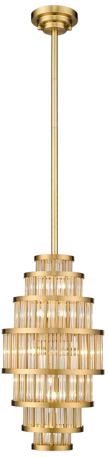 Avenue Lighting Waldorf Collection Pendant Antique Brass