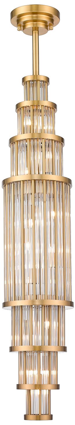 Avenue Lighting Waldorf Collection Pendant Antique Brass