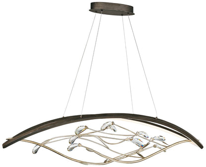 Basilica 47 1/4"W Bronze LED Kitchen Island Light Chandelier