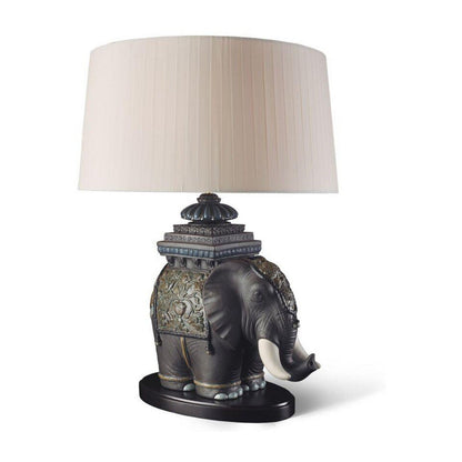 Lladro Siamese Elephant Table Lamp (US)