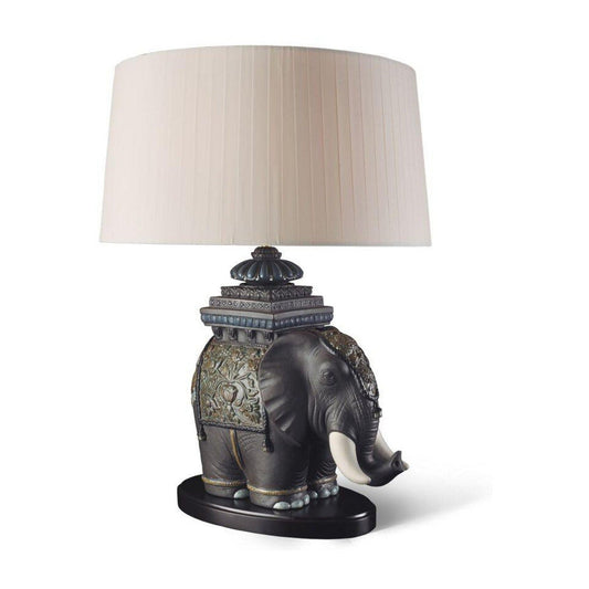 Lladro Siamese Elephant Table Lamp (US)