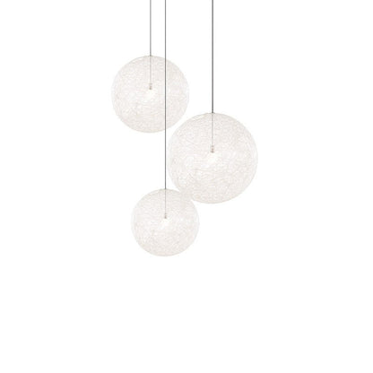 Spherical Woven Pendant Light