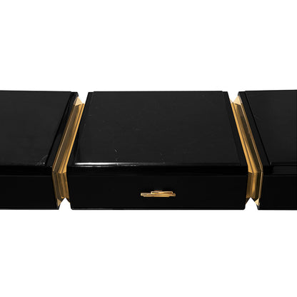 Black And Gold Console Table