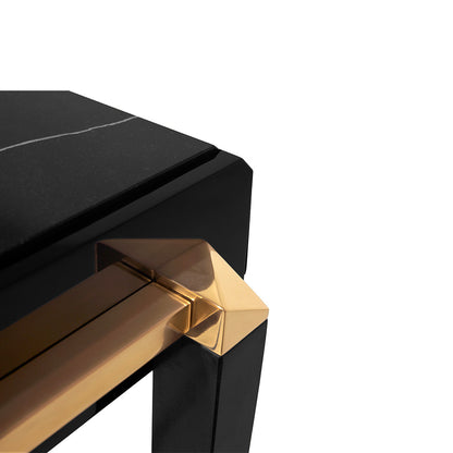 Black And Gold Console Table