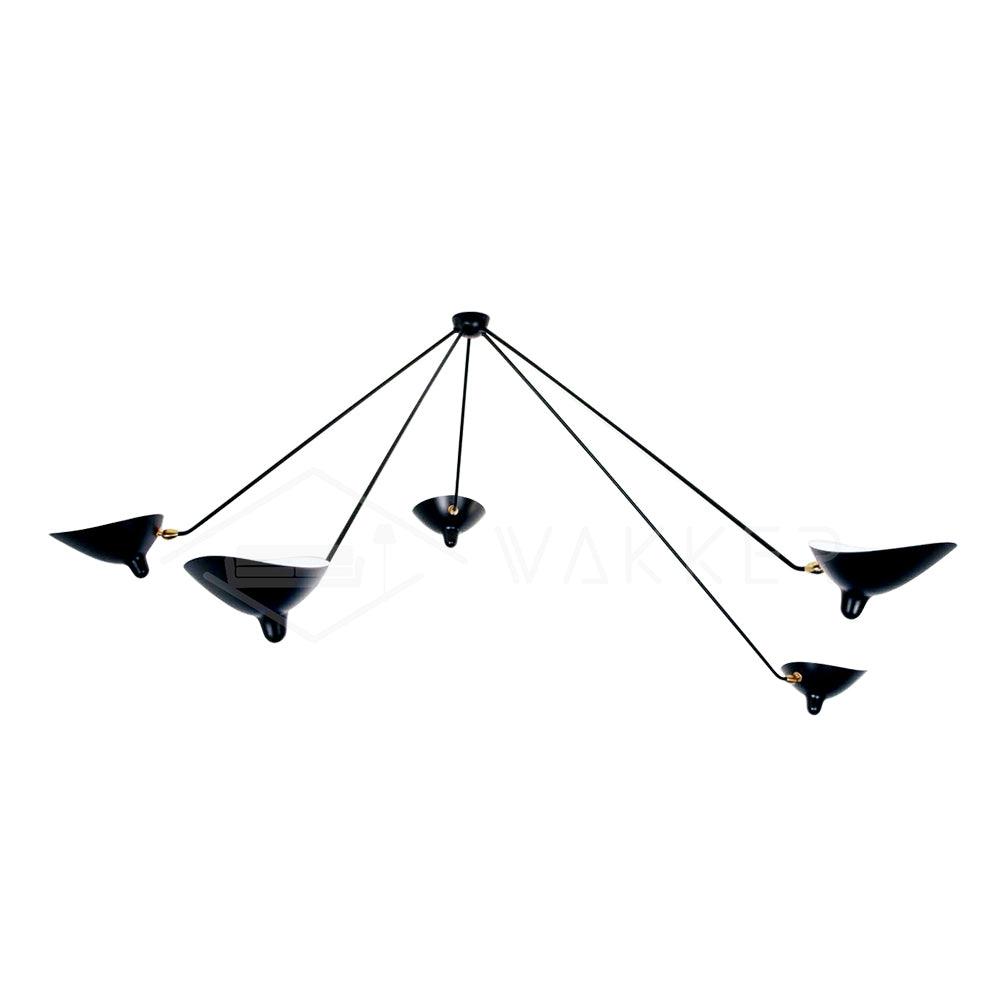 Serge Mouille Flush mount light Ceiling Lamp B