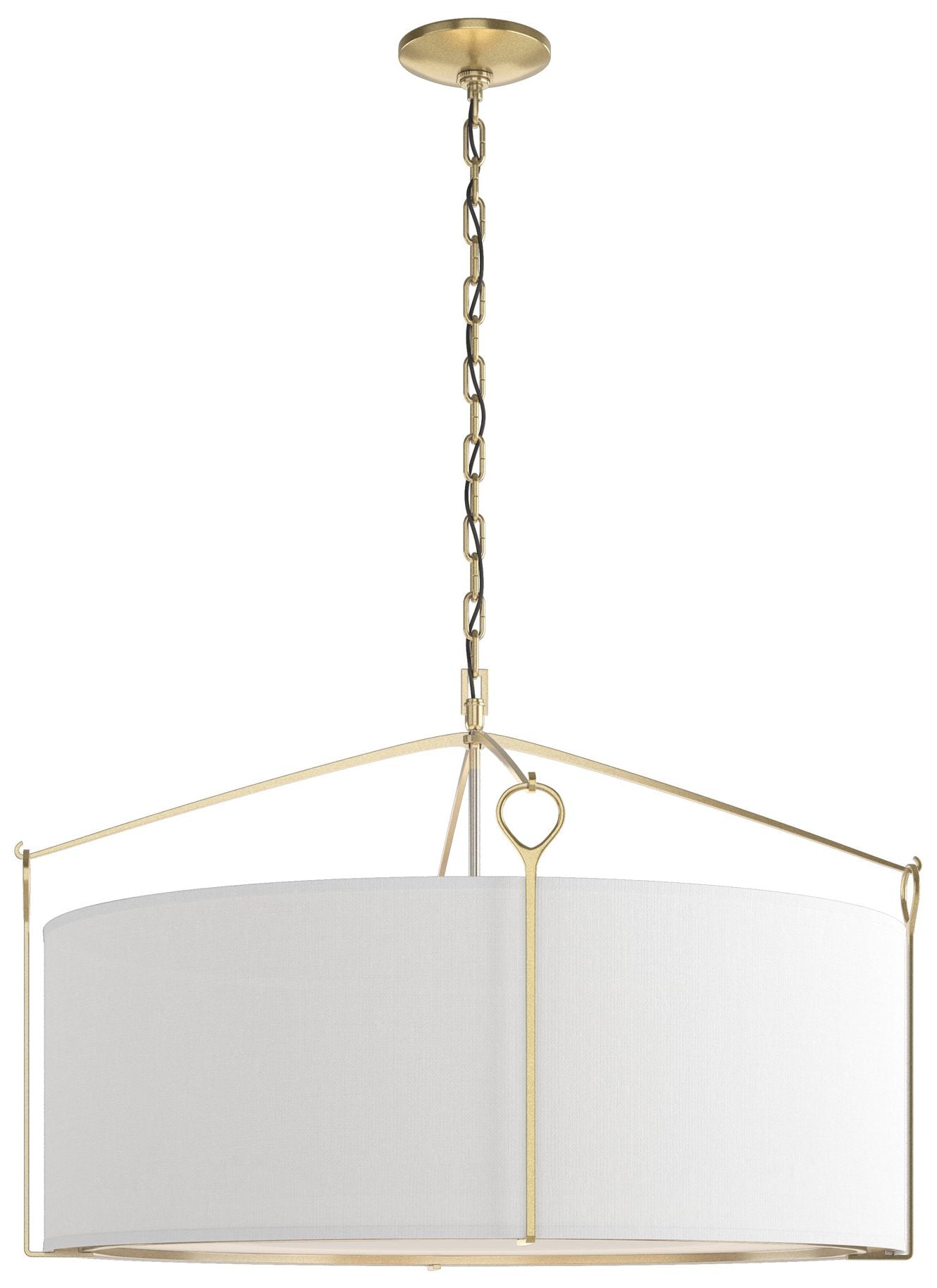 Bow Large Pendant - Modern Brass - Anna Shade