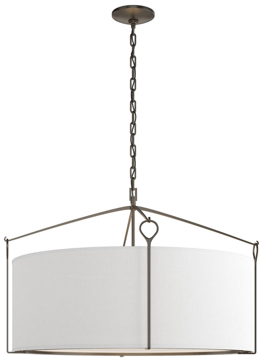 Bow Large Pendant - Oil Rubbed Bronze - Anna Shade