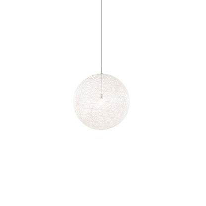 Spherical Woven Pendant Light