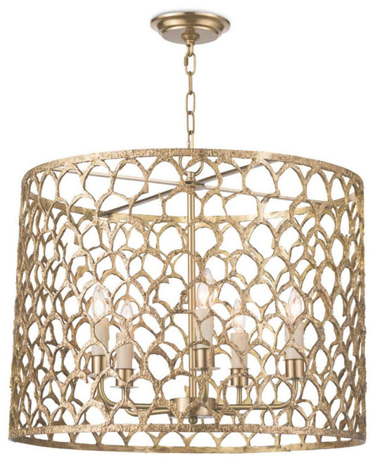 Cabana Chandelier (Brass)
