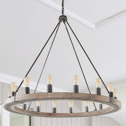 Capital Lighting Austin 16-Light Chandelier Urban Wash