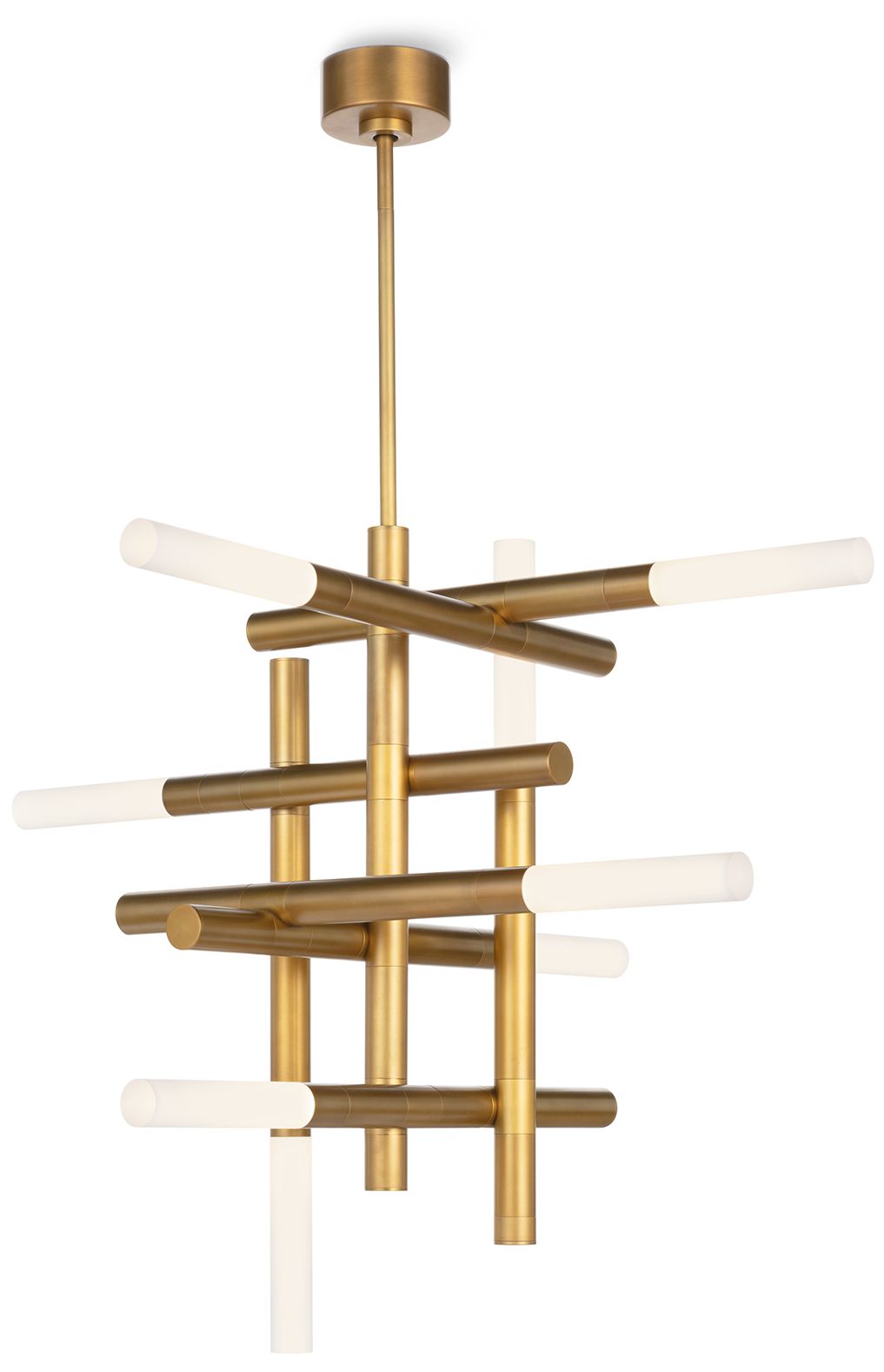 Cass Chandelier (Natural Brass)
