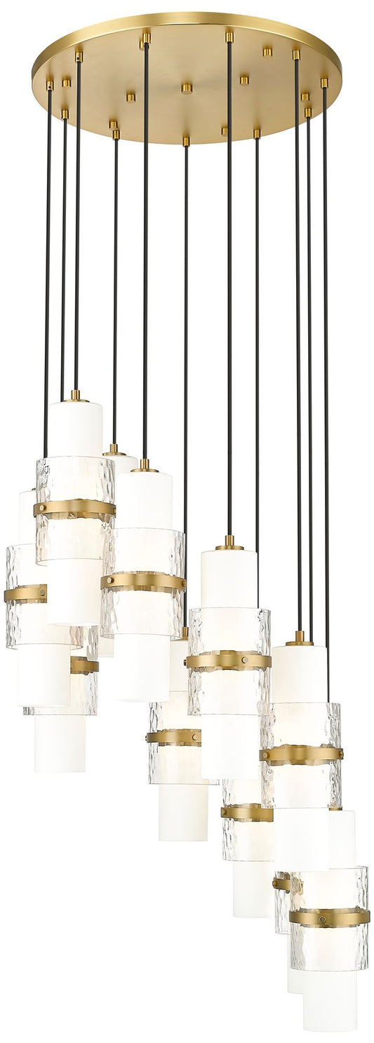 Cayden by Z-Lite Modern Gold 11 Light Chandelier