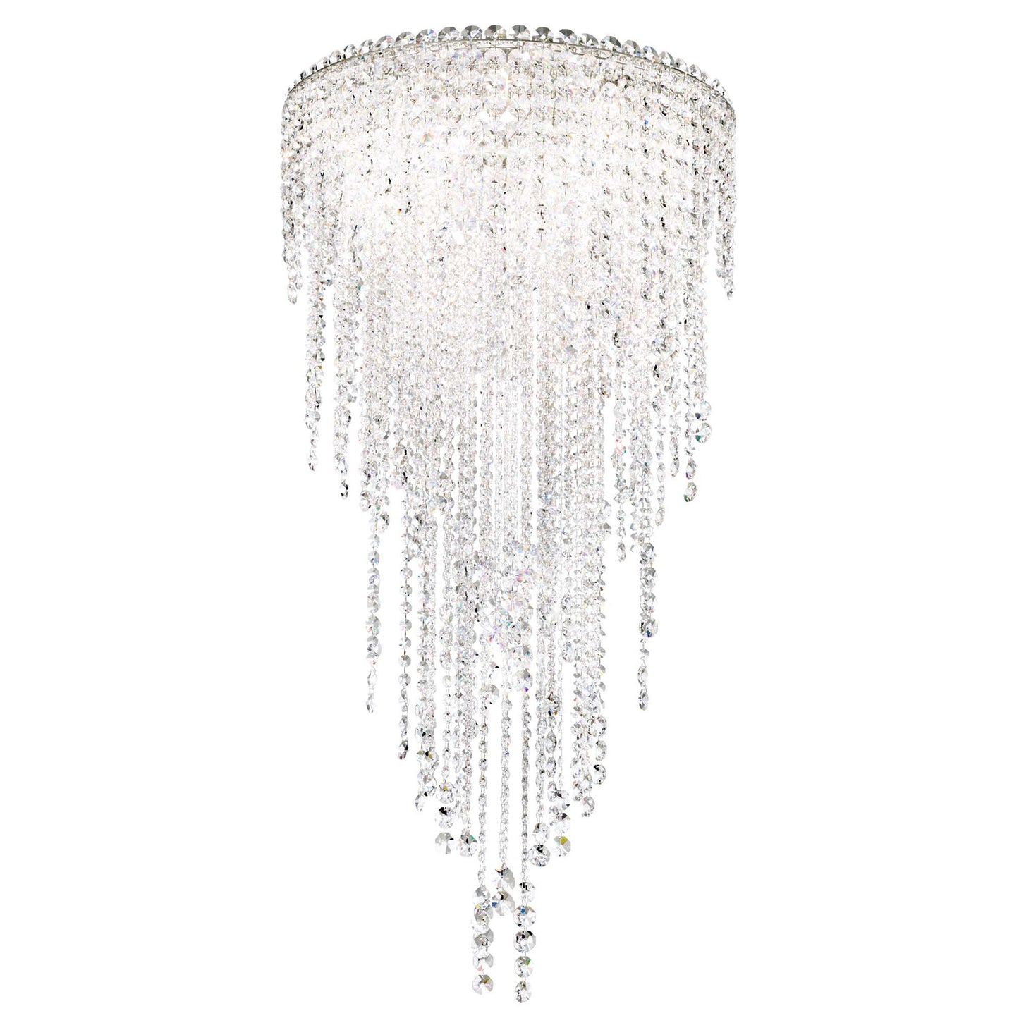 Chantant 41.5"H x 21"W 5-Light Crystal Chandelier in Pol Stainles
