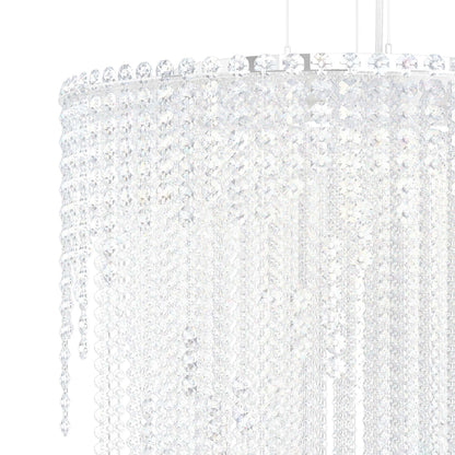 Chantant 79"H x 24"W 6-Light Crystal Chandelier in Polished Stain