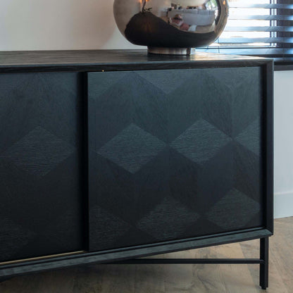 Chevron Design Sideboard