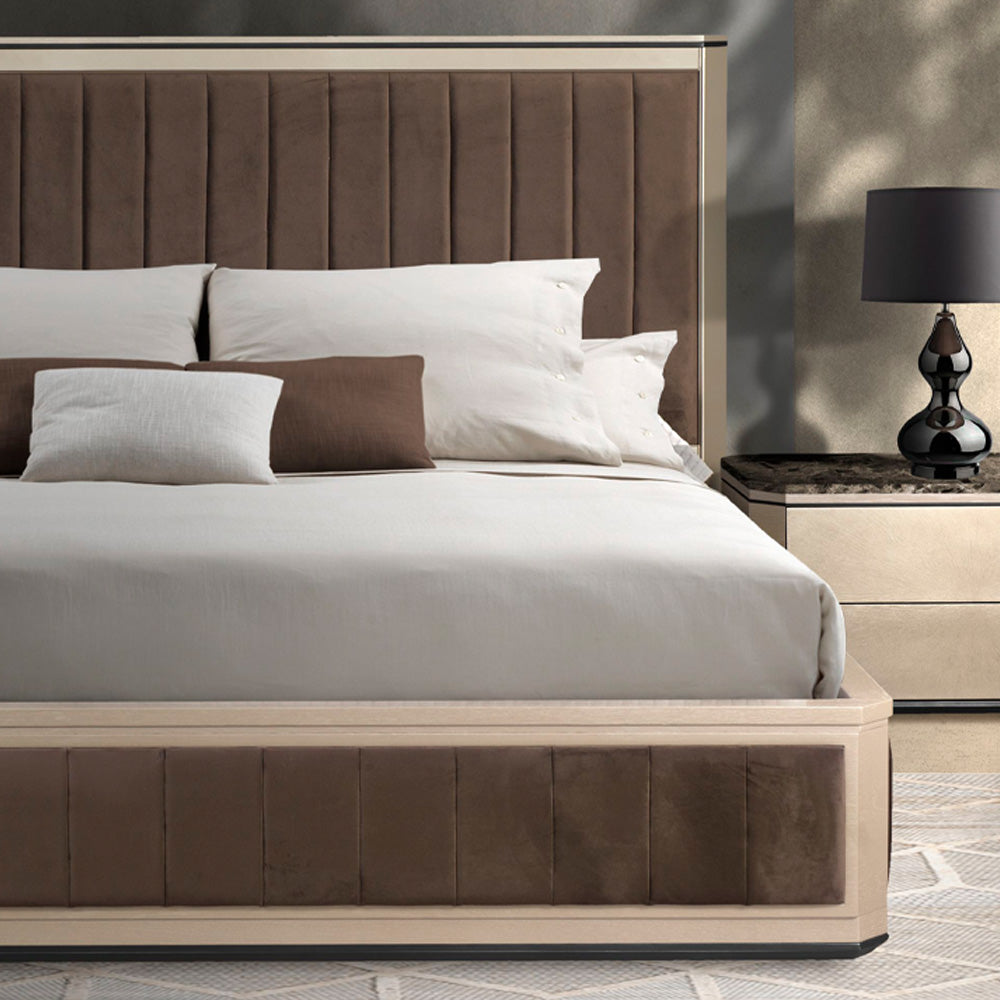 Chic Contemporary Upholstered Bed