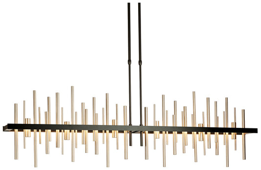 Cityscape 51.9" Black Long LED Pendant