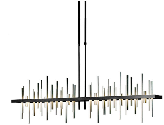 Cityscape 51.9" Black Long LED Pendant